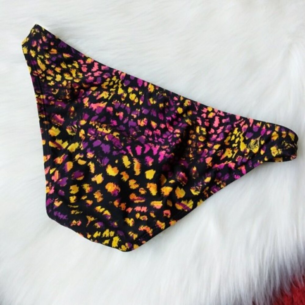 Volcom Miss Mod Multicolor Bikini Bottom Xs - image 2